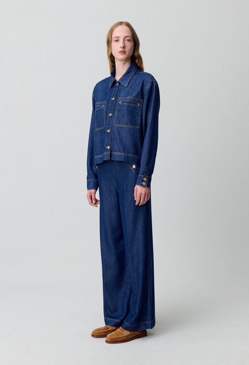 Camisa vaquera oversize