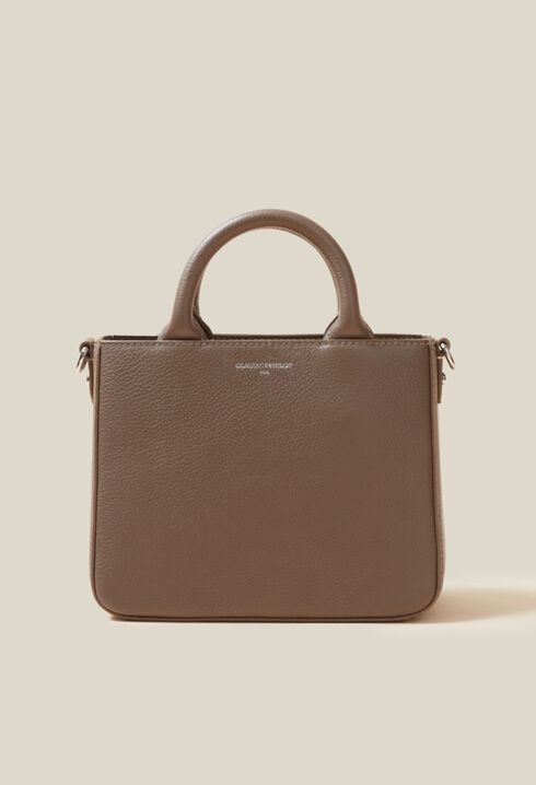 Bolso Anouck piel granulada cadena