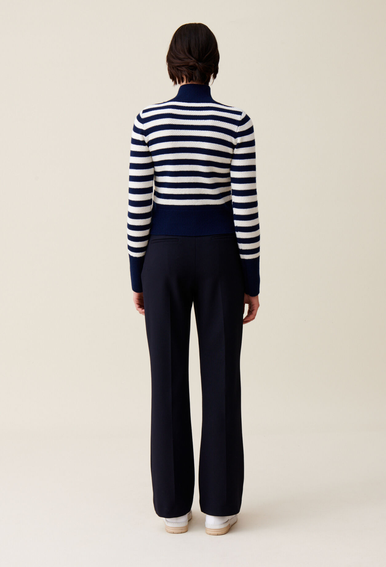 Jersey marinero cuello alto