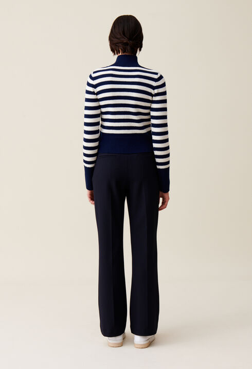 Jersey marinero cuello alto