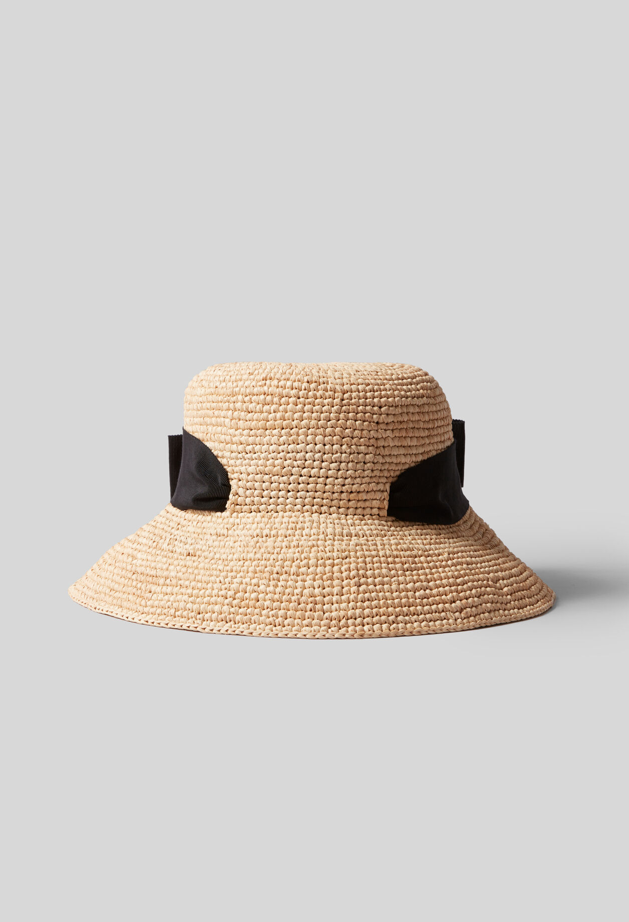 Sombrero raphia con cinta