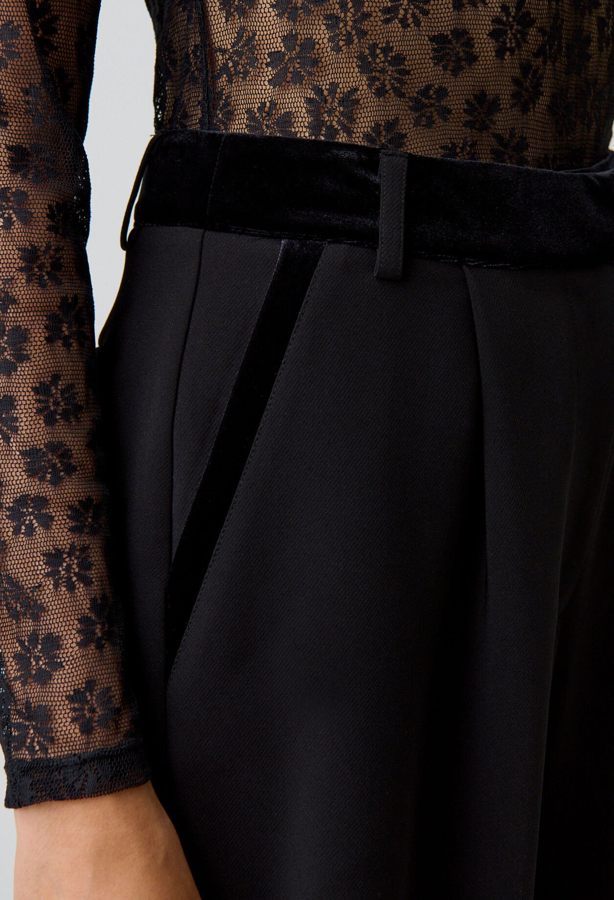Pantalón recto de traje