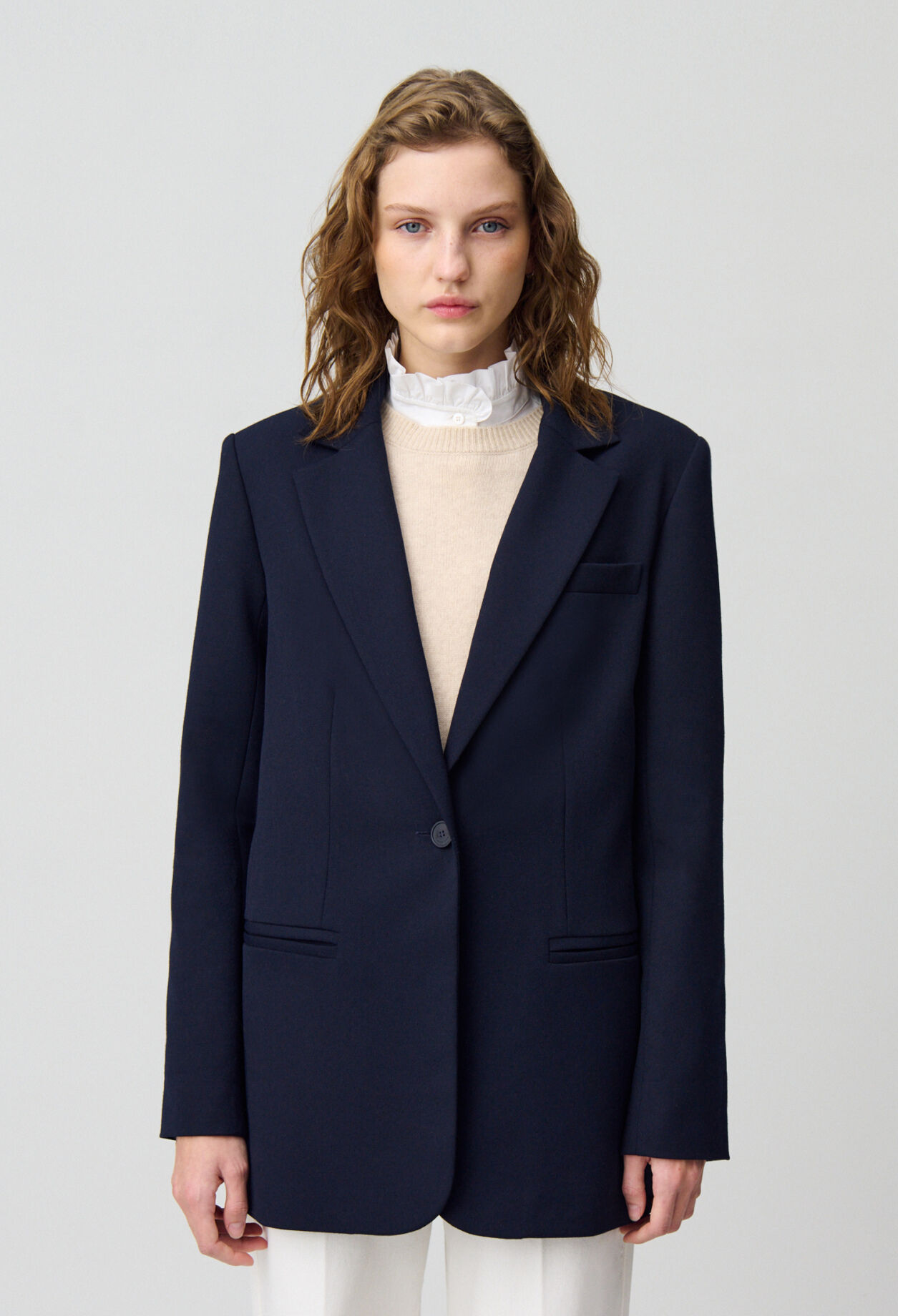 Blazer estilo oversize