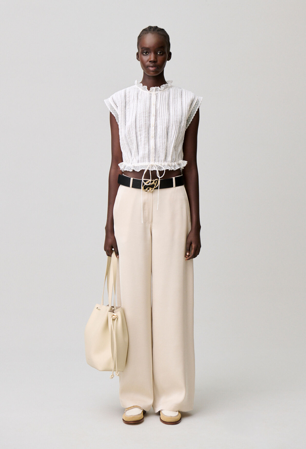 Camisa corta sin mangas