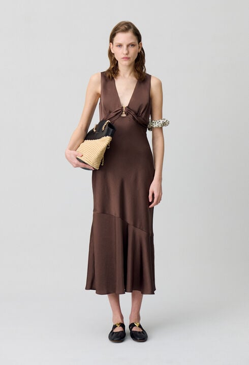 Vestido largo fluido