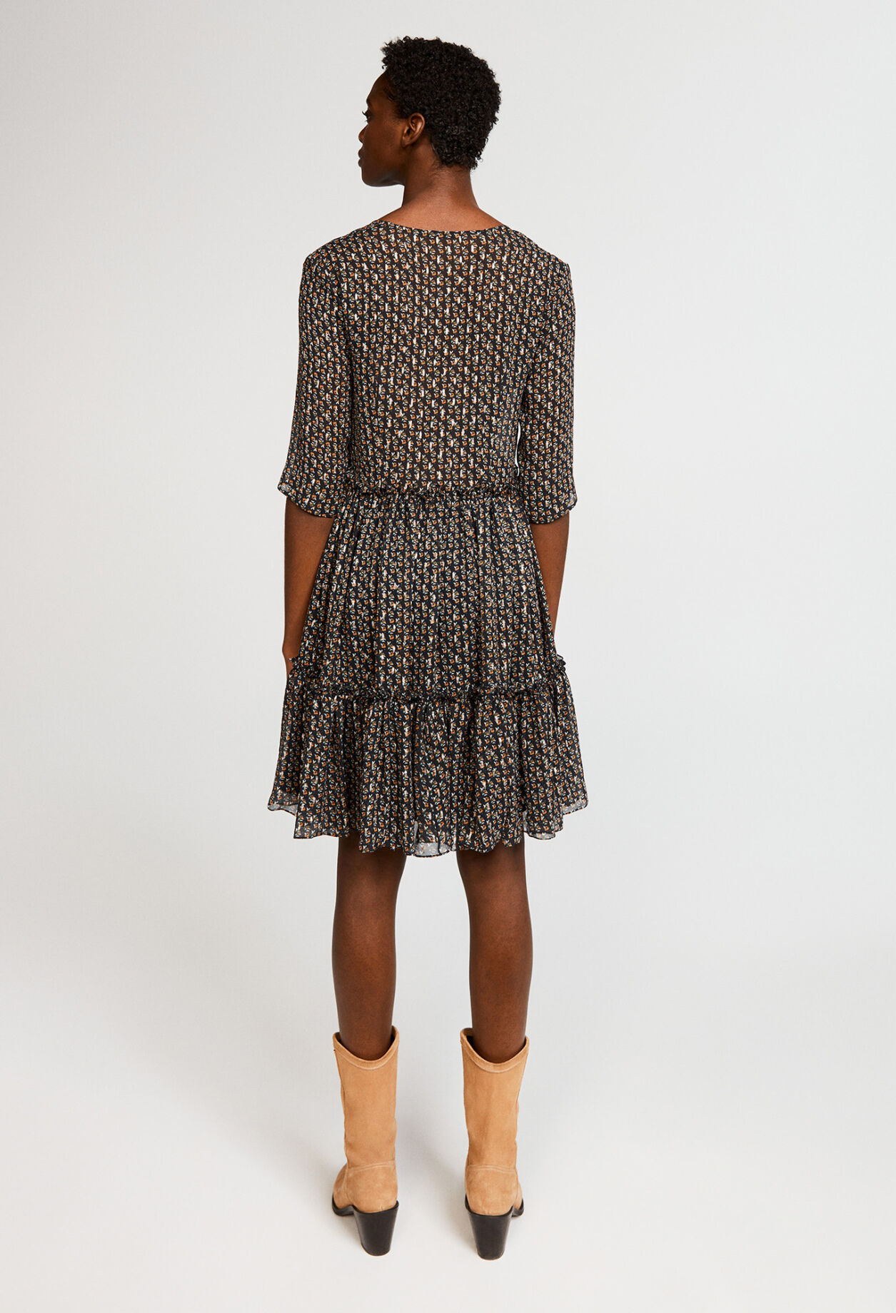Vestido con volantes