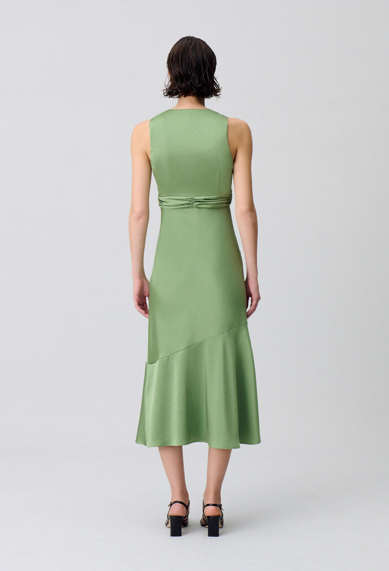 Vestido largo fluido