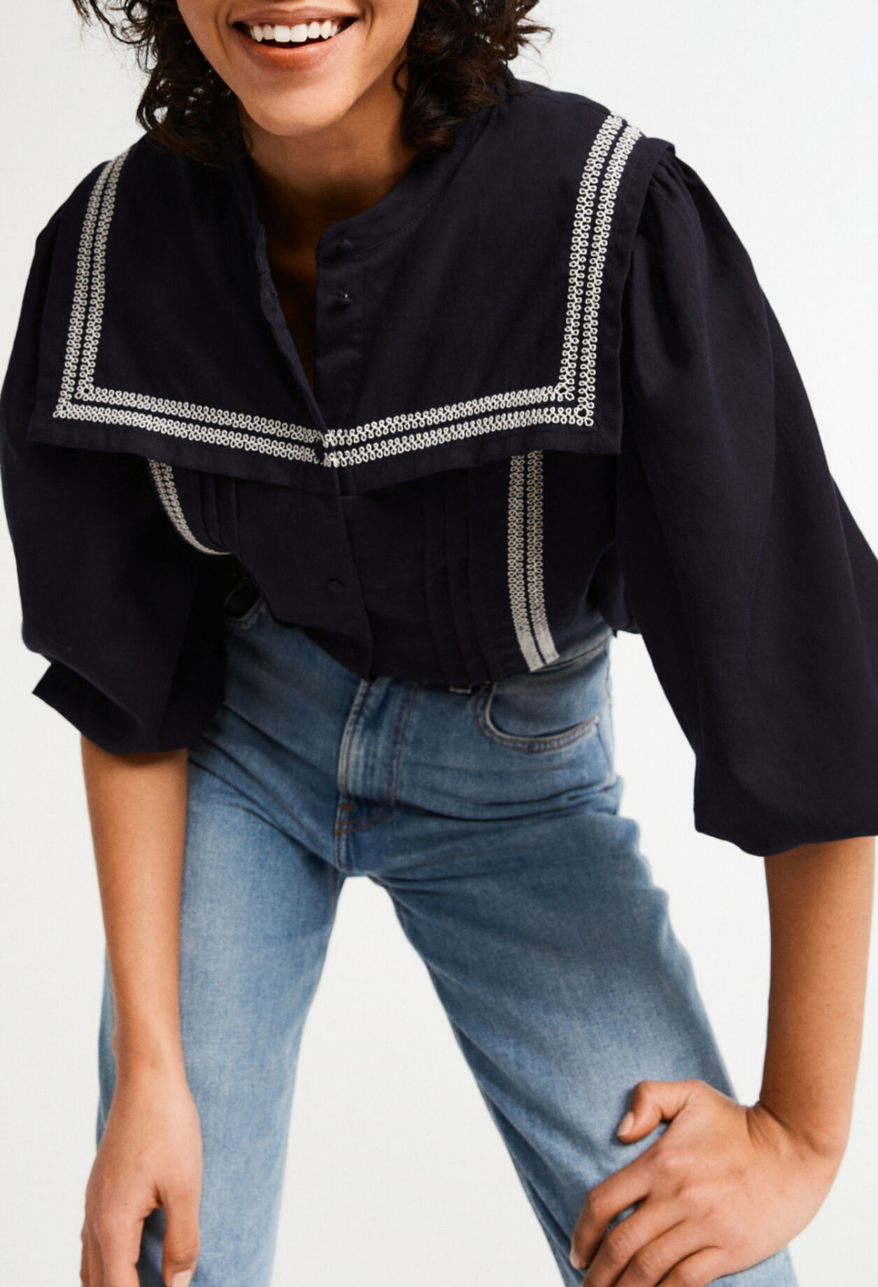Blusa de manga larga
