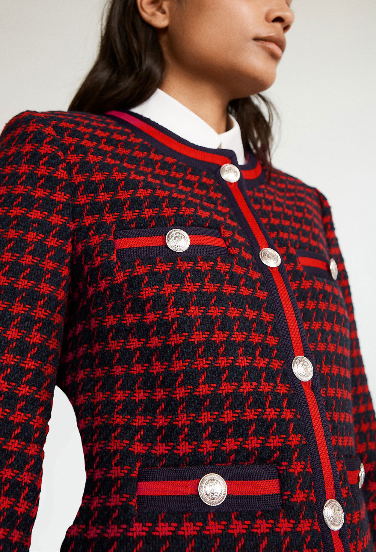 Chaqueta de tweed