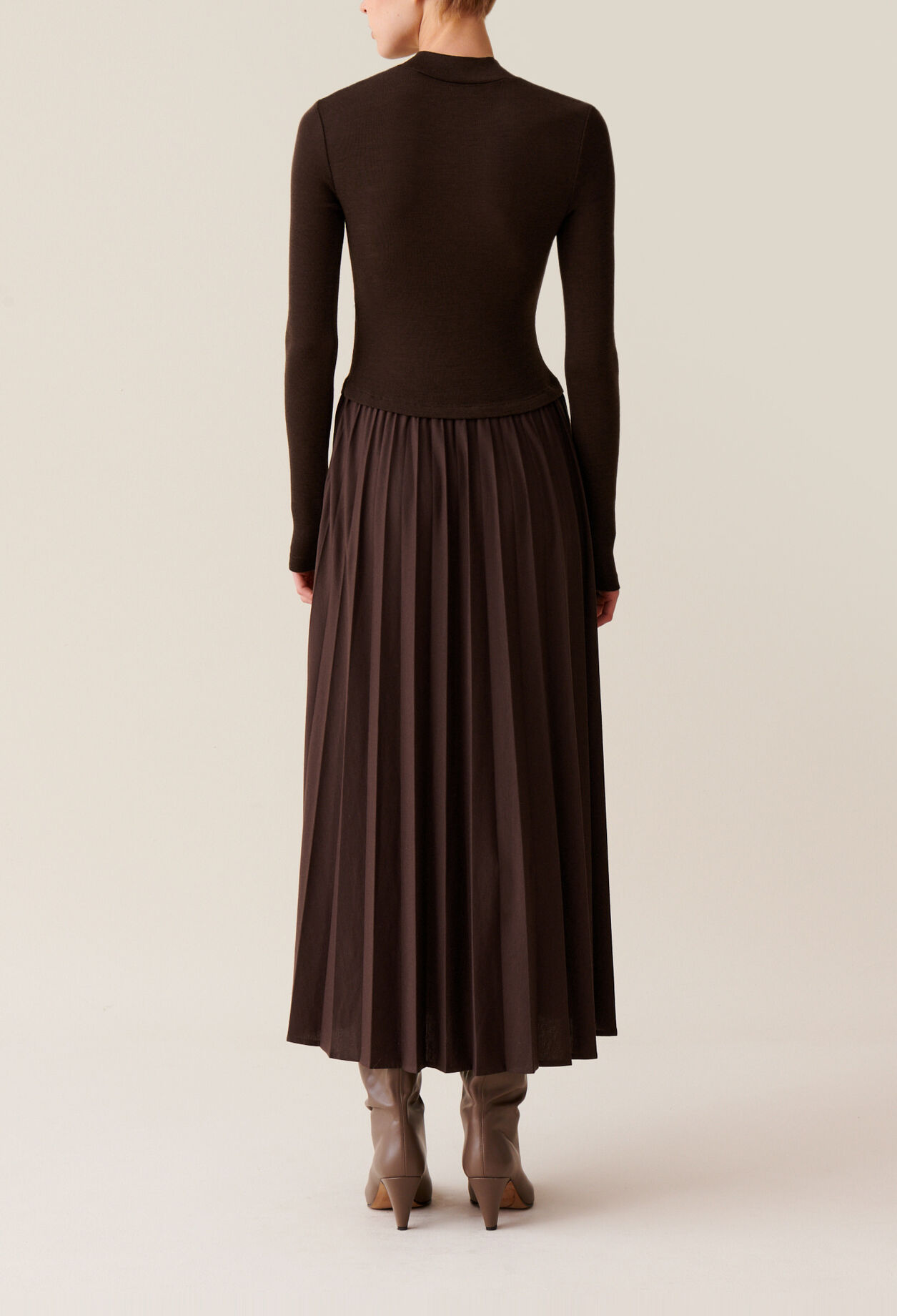 Vestido de punto Twist