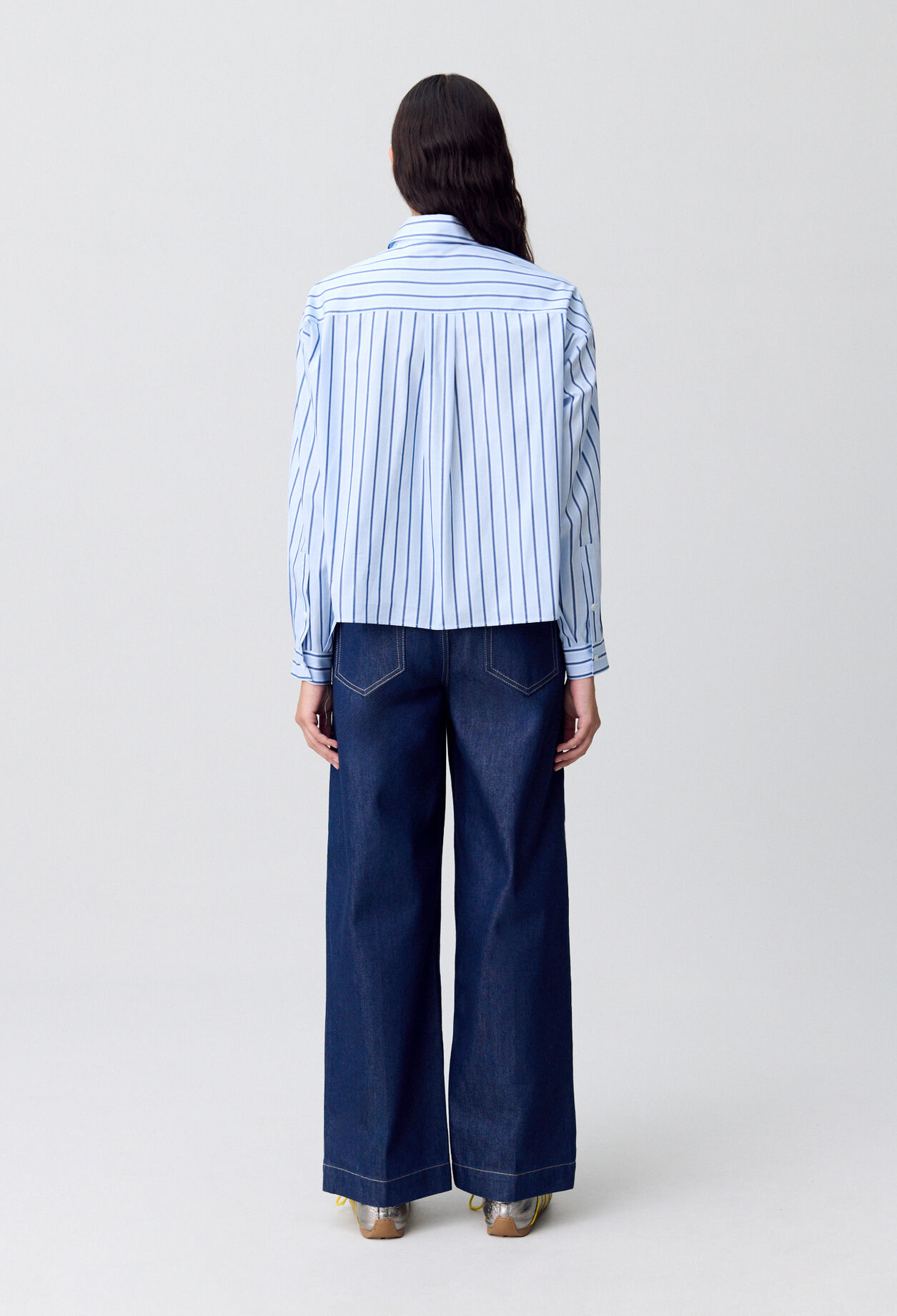 Camisa oversize a rayas