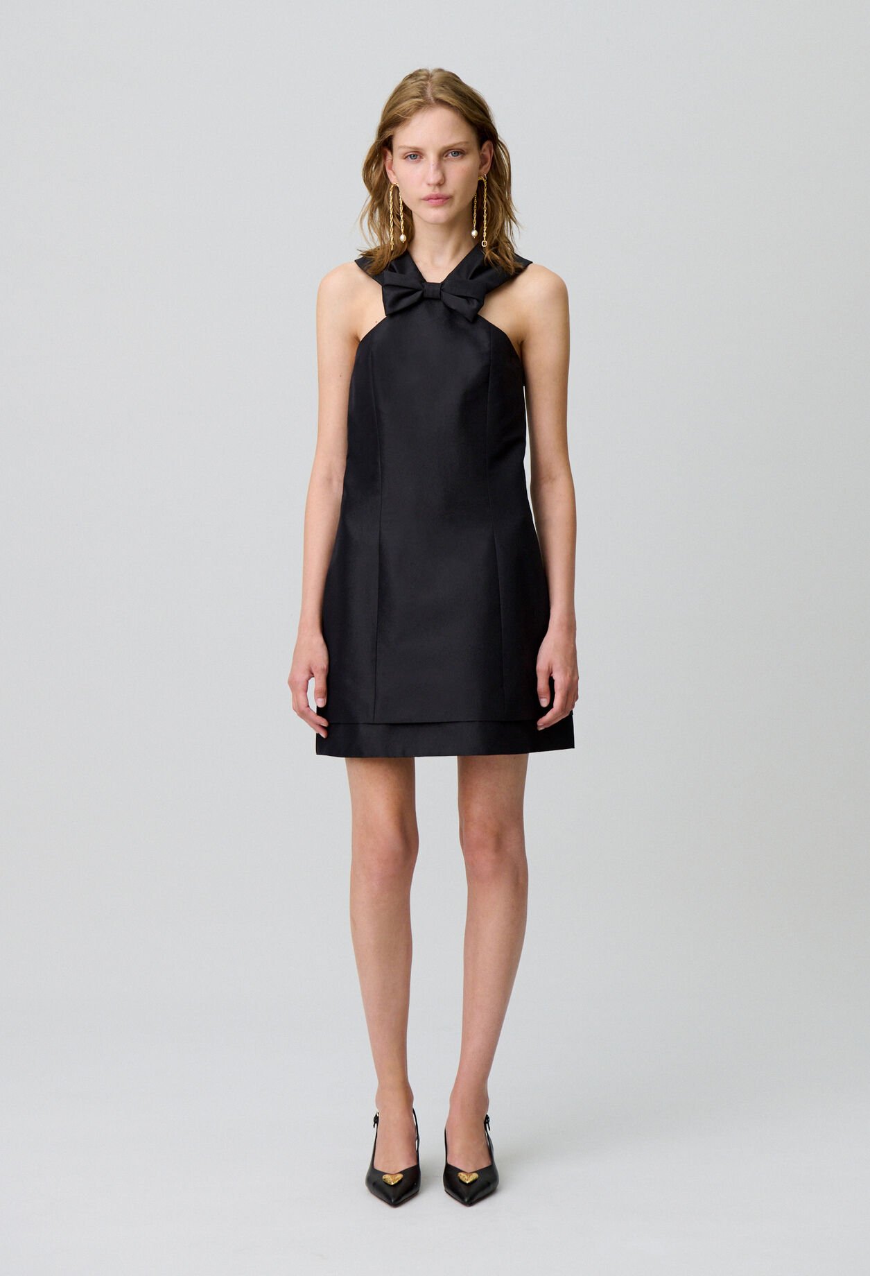 Vestido corto lazo