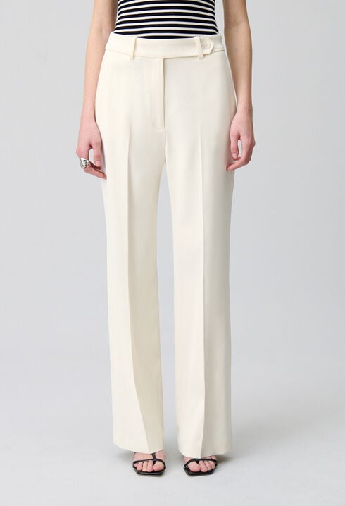 Pantalón de traje recto