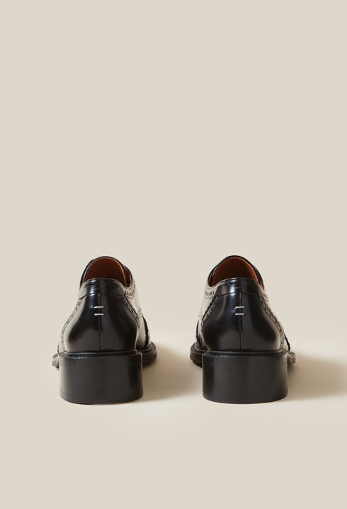 Derbies de cuero charol