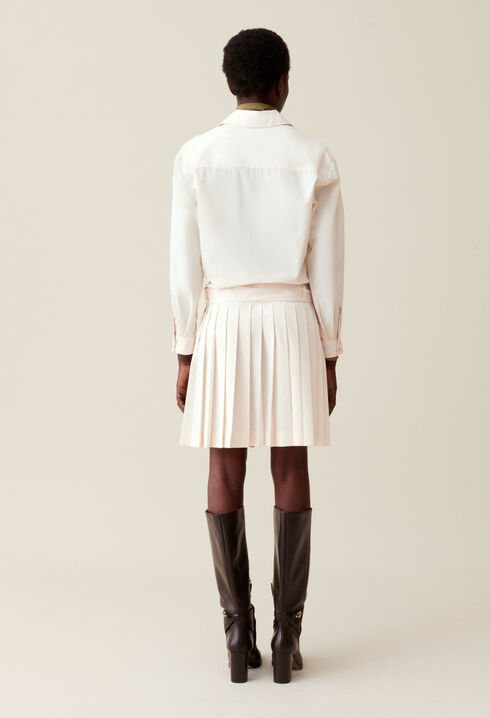 Vestido camisero con cinturón