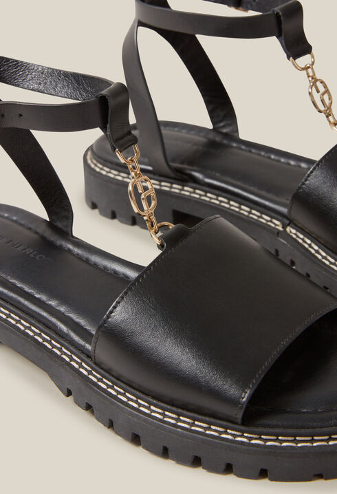 Sandalias piel