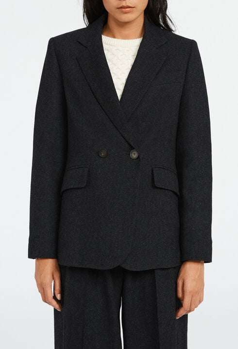 Chaqueta con doble abotonado