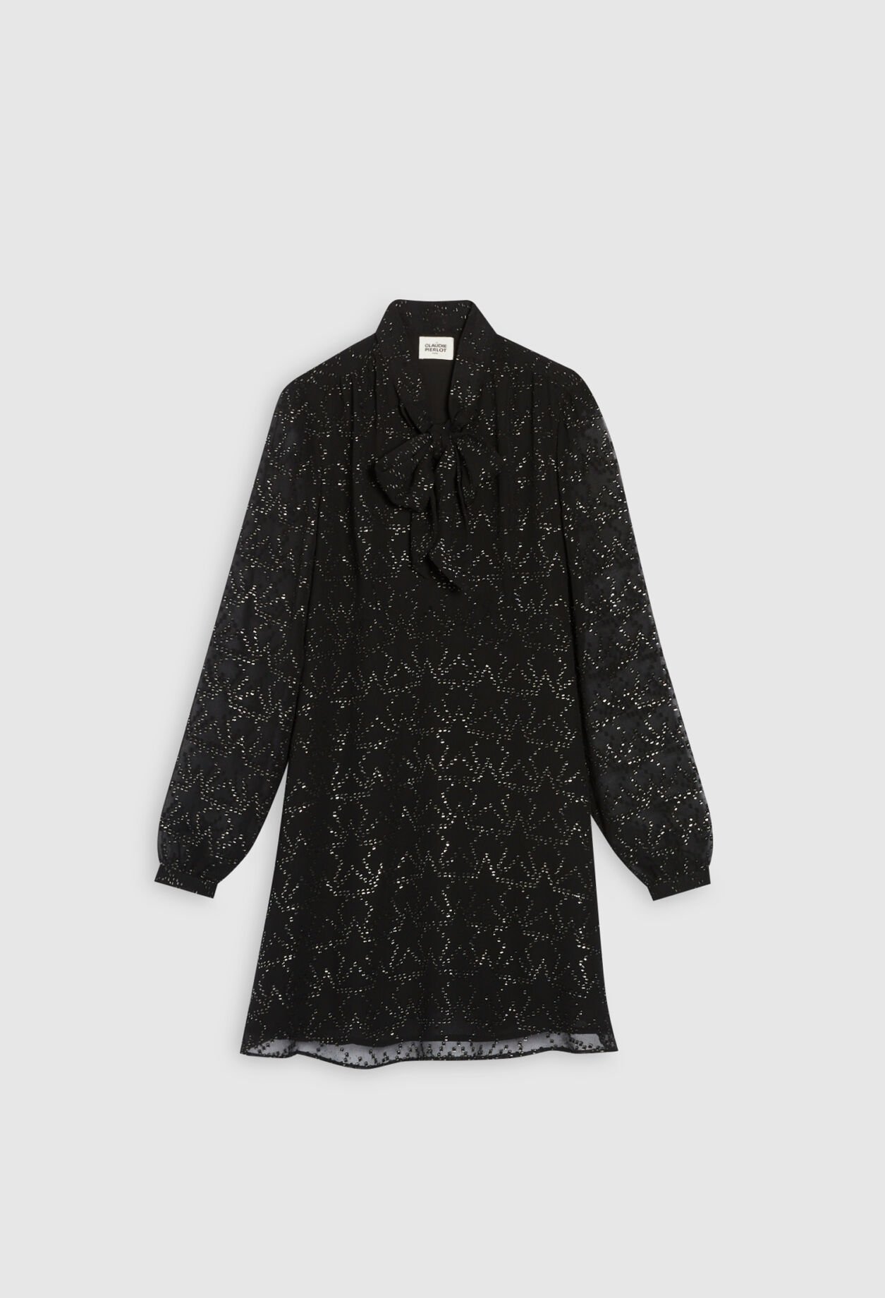 Vestido corto con estampado estrellas