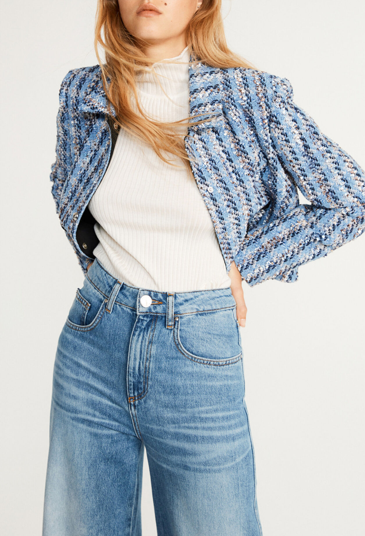 Chaqueta de tweed