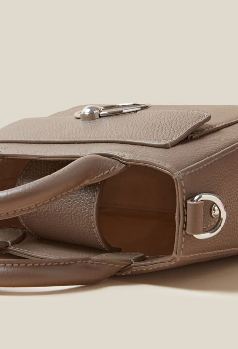 Bolso Anouck piel granulada cadena