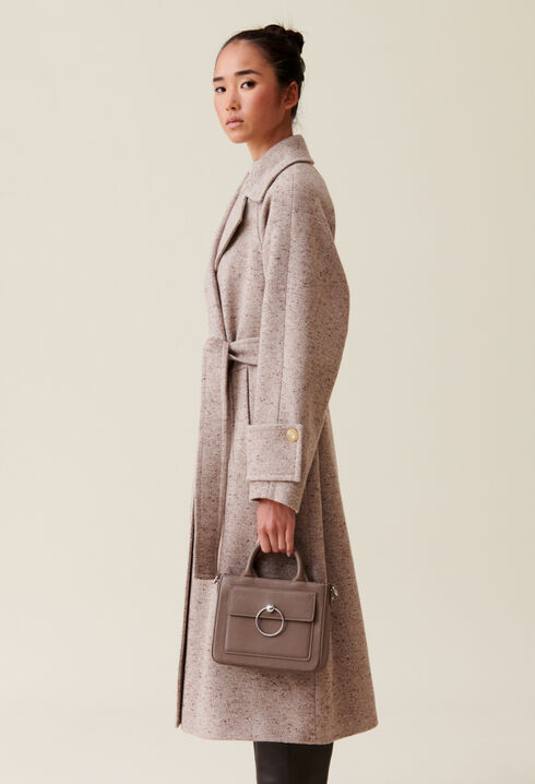 Bolso Anouck piel granulada cadena