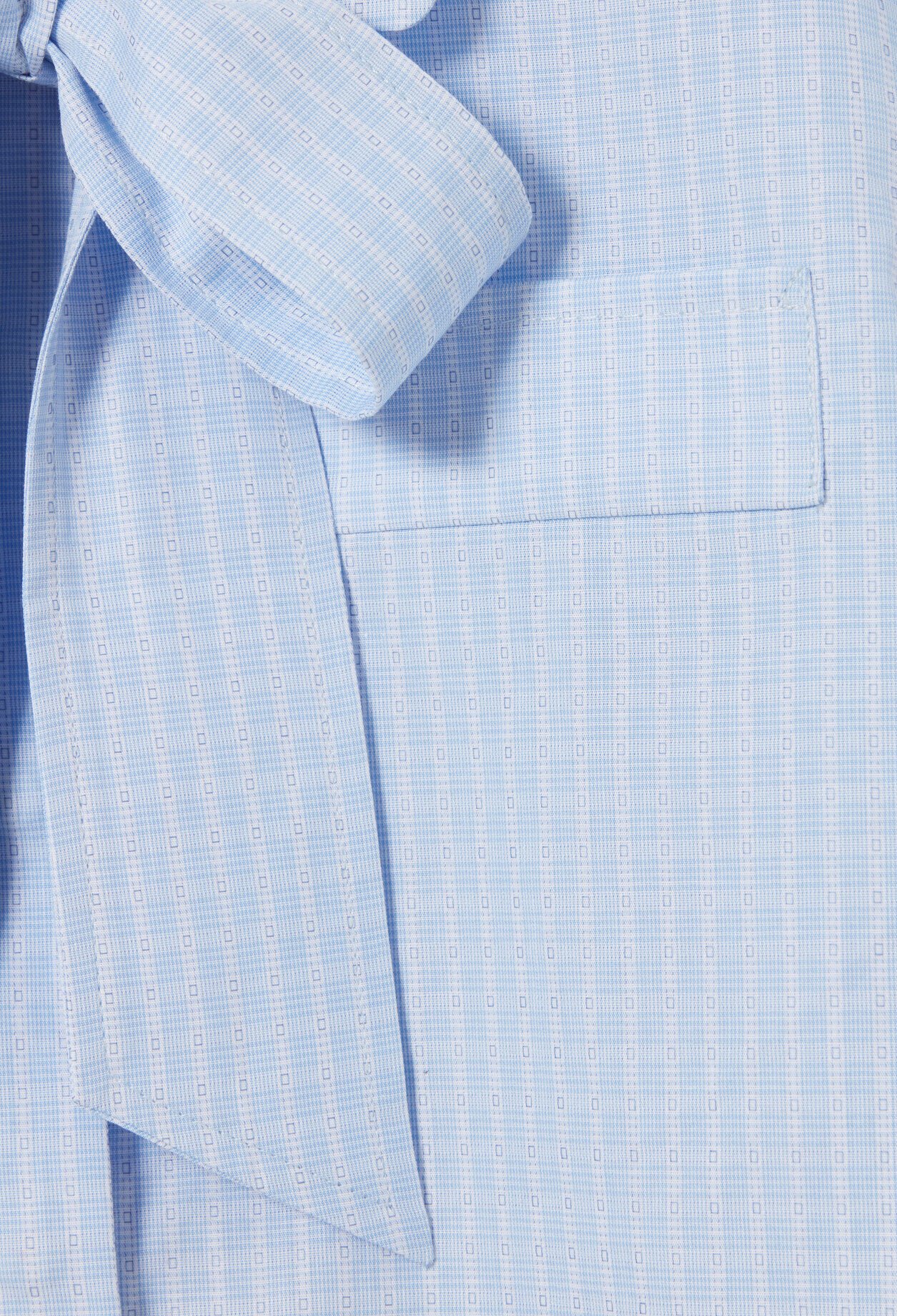 Camisa corta de cuadros