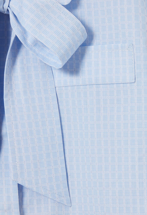 Camisa corta de cuadros