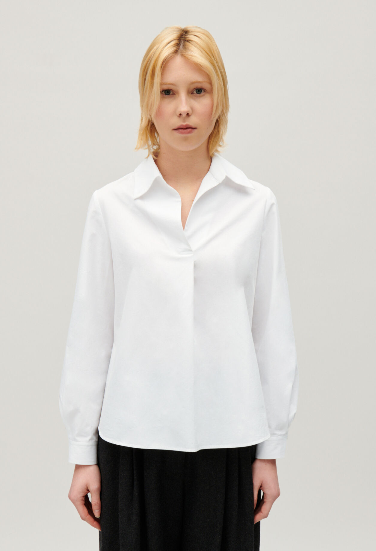 Blusa algodón manga larga