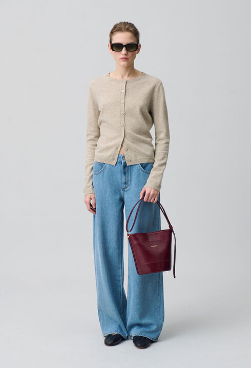 Bolso de piel Solveig