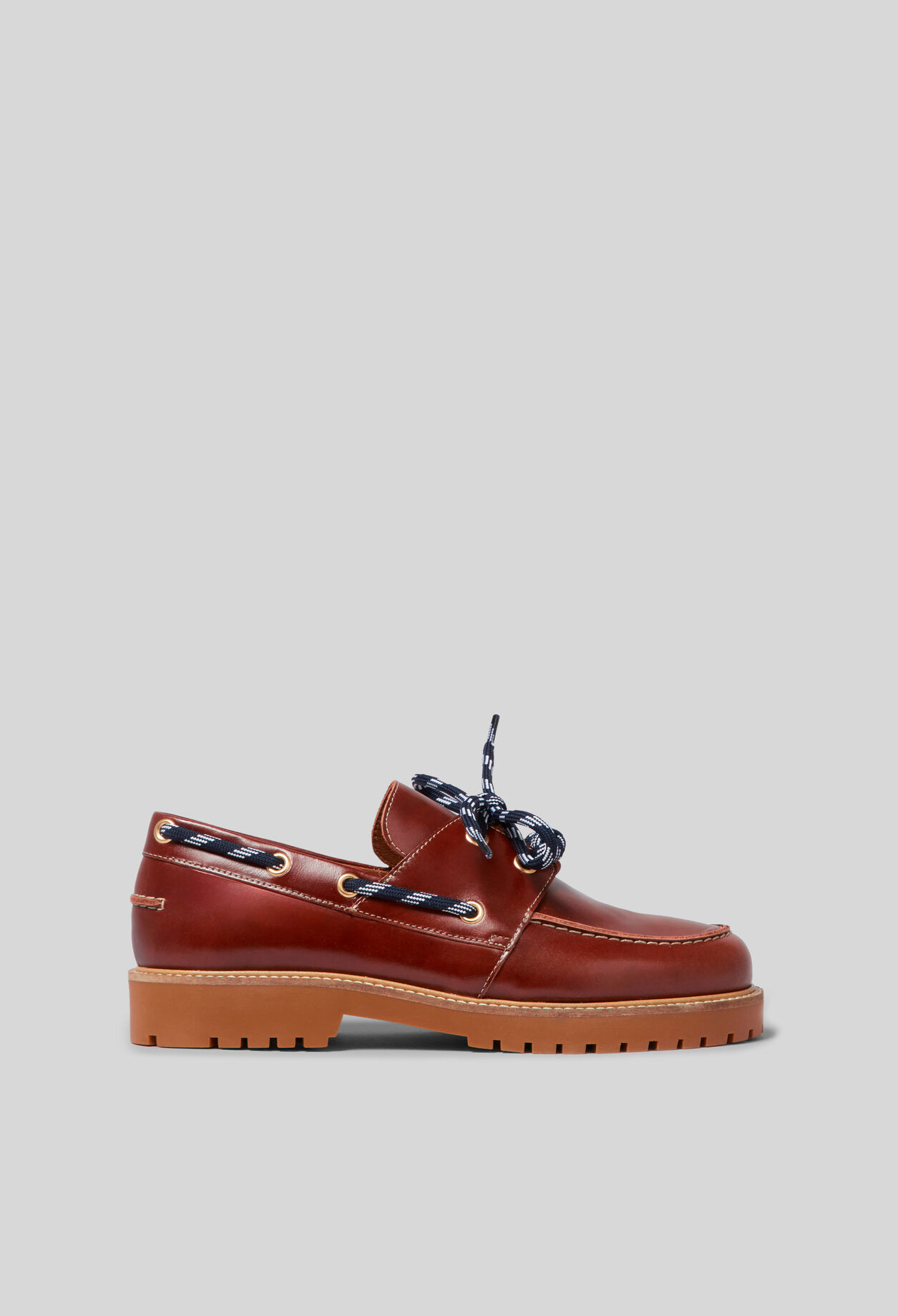 Zapatos Belem n&aacute;uticos de cuero