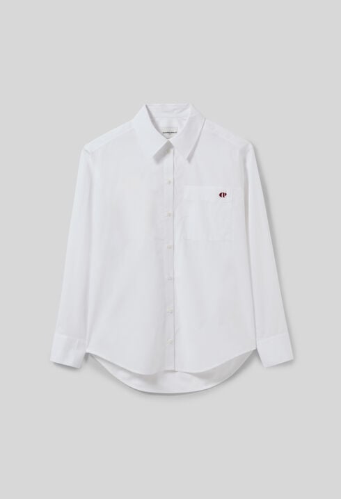 Camisa clásica de corte recto