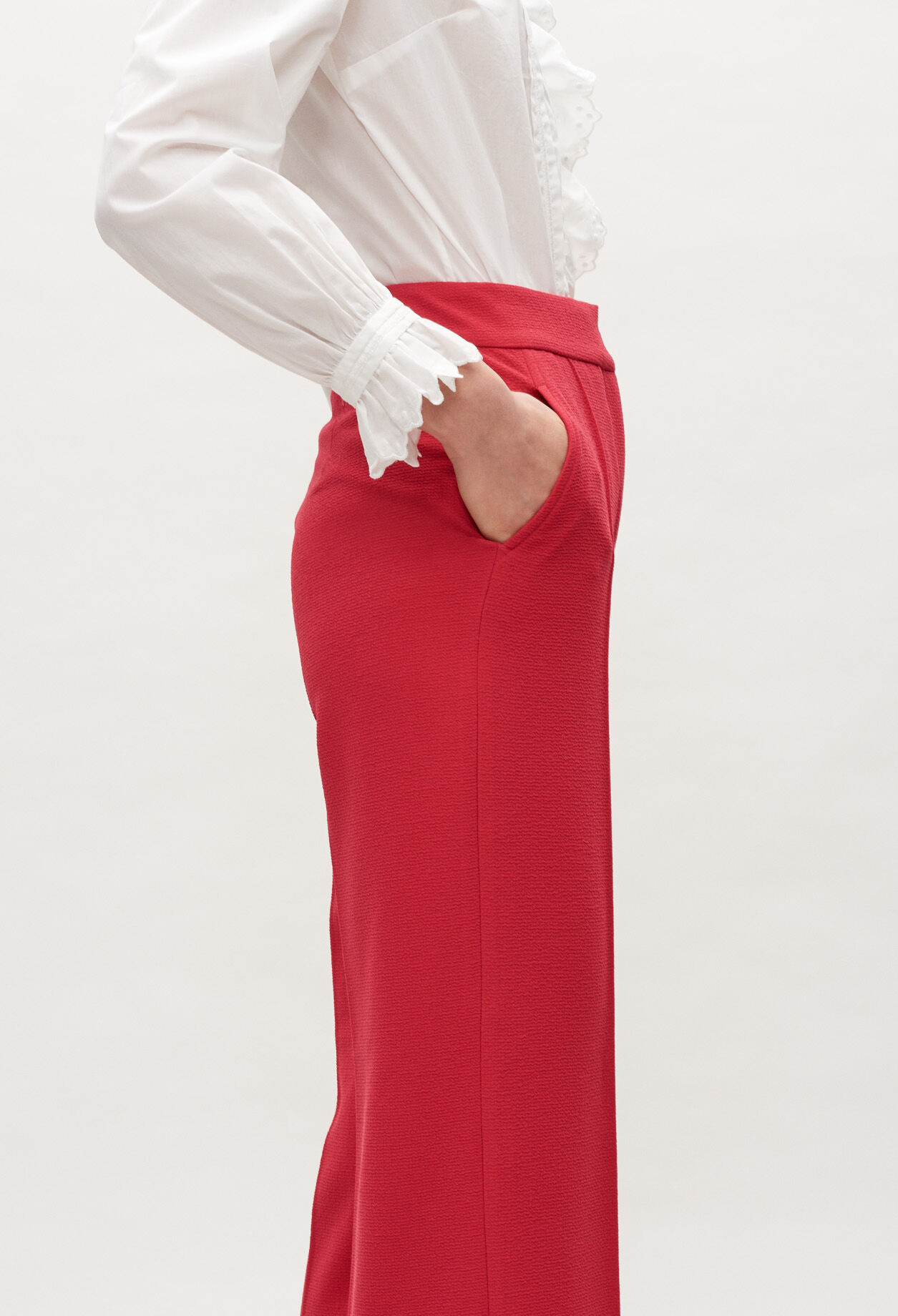 Pantalón sastre de campana