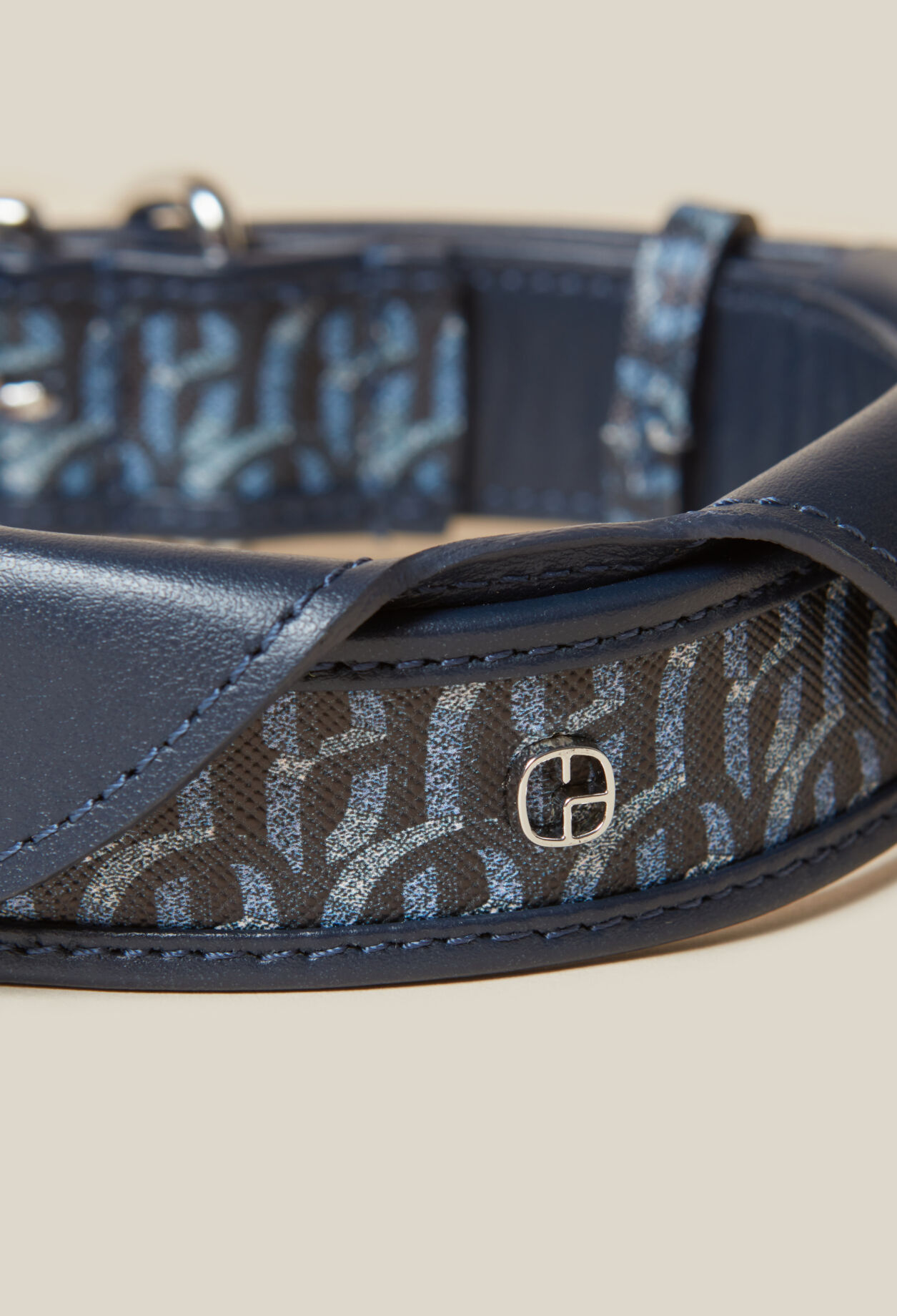 Collar perro monograma CP
