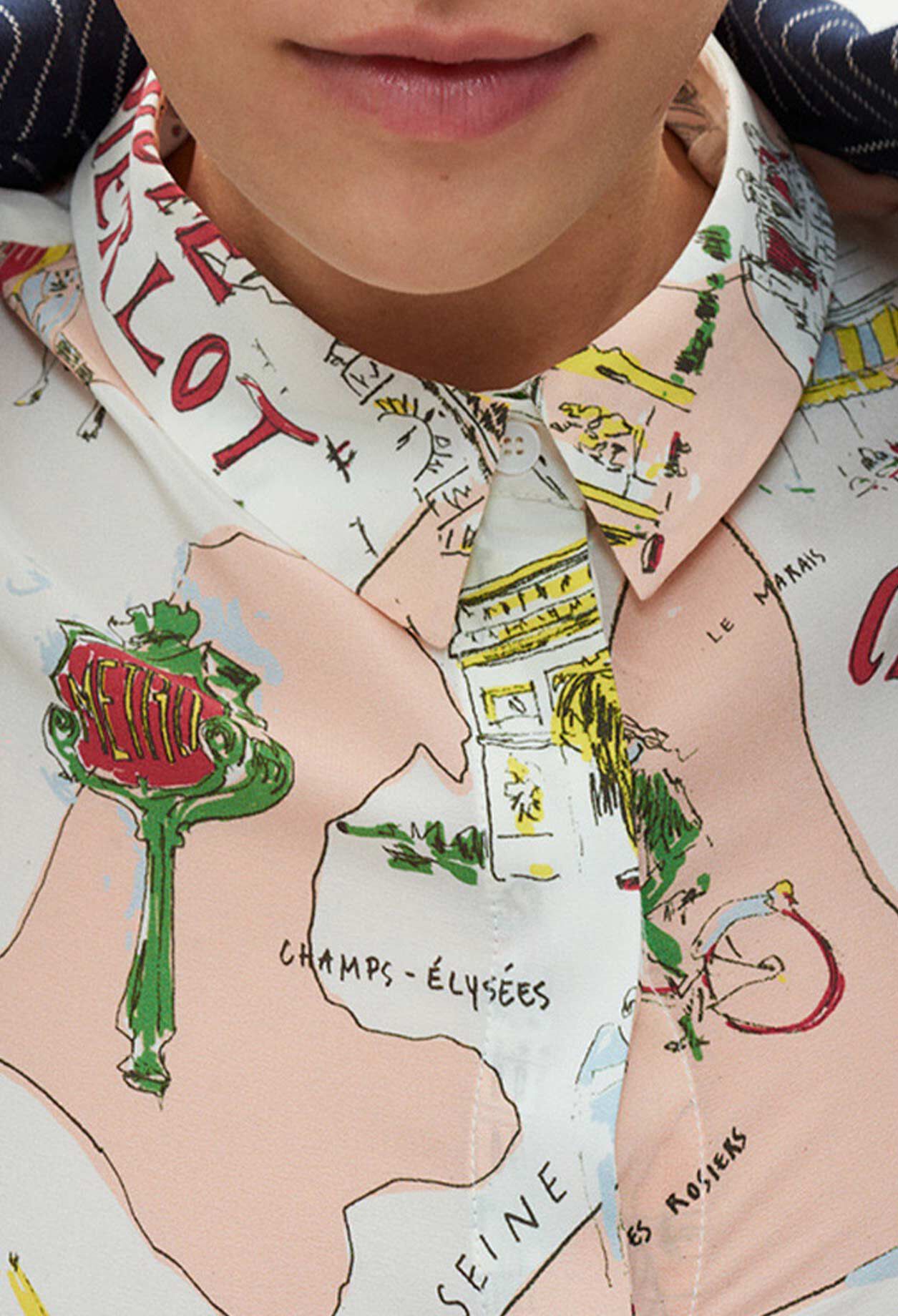 Camisa estampada