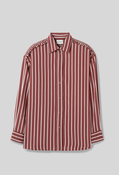 Camisa oversize de rayas