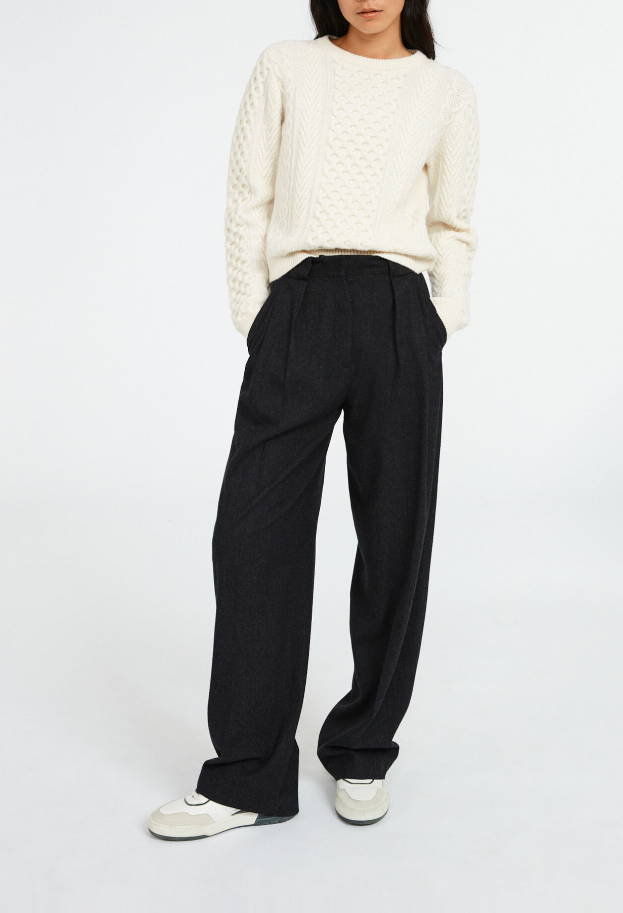 Pantalón sastre ancho