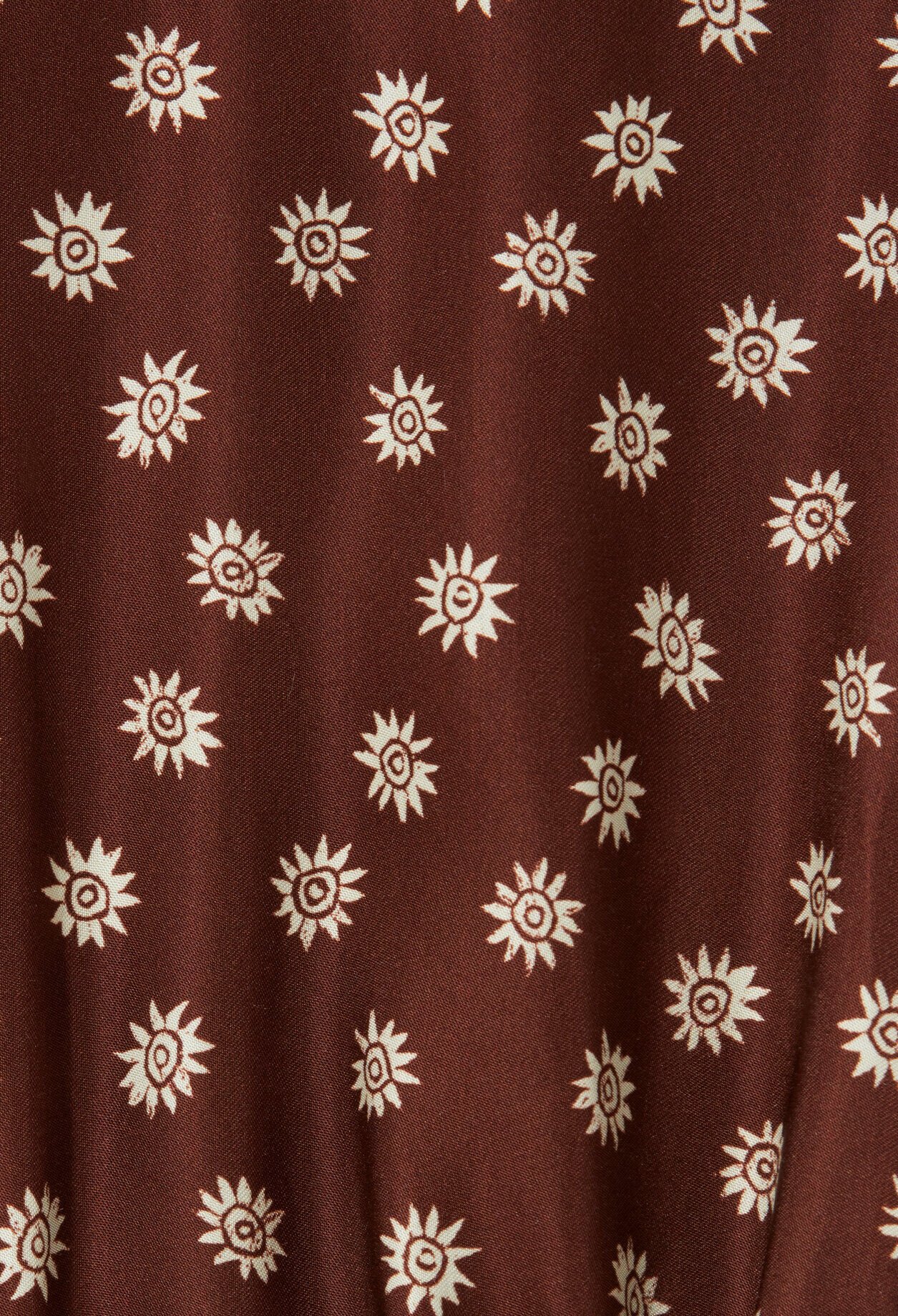 Vestido largo estampado