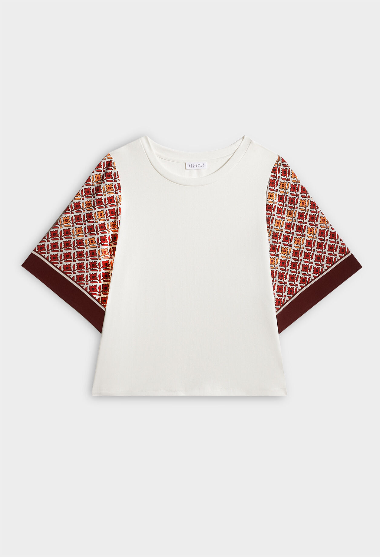 Camiseta bimaterial