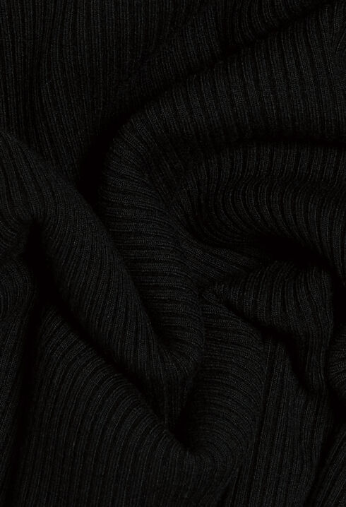 Camiseta de manga larga acanalada 