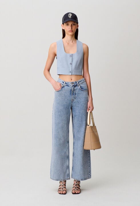 Chaqueta de sastre de lino