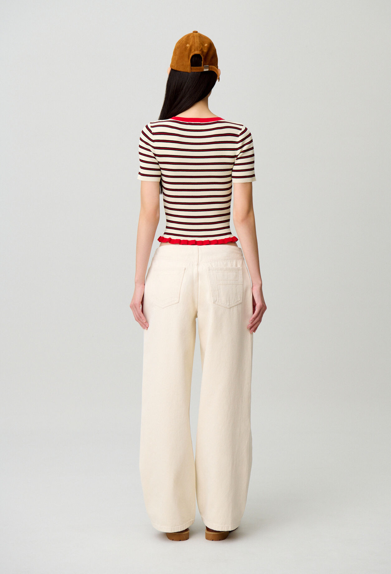 Vaquero denim de algodón crudo