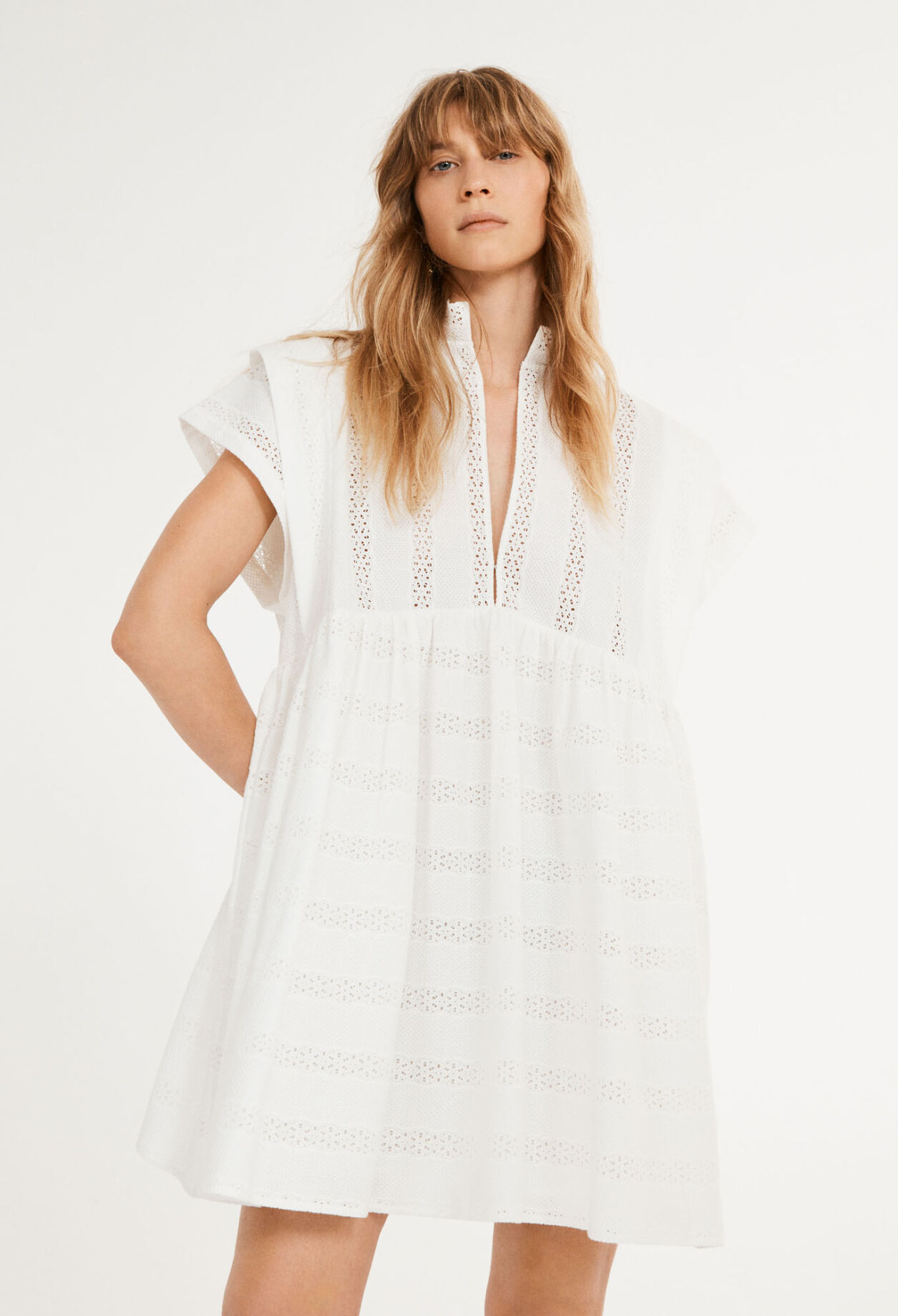 Vestido de guipur