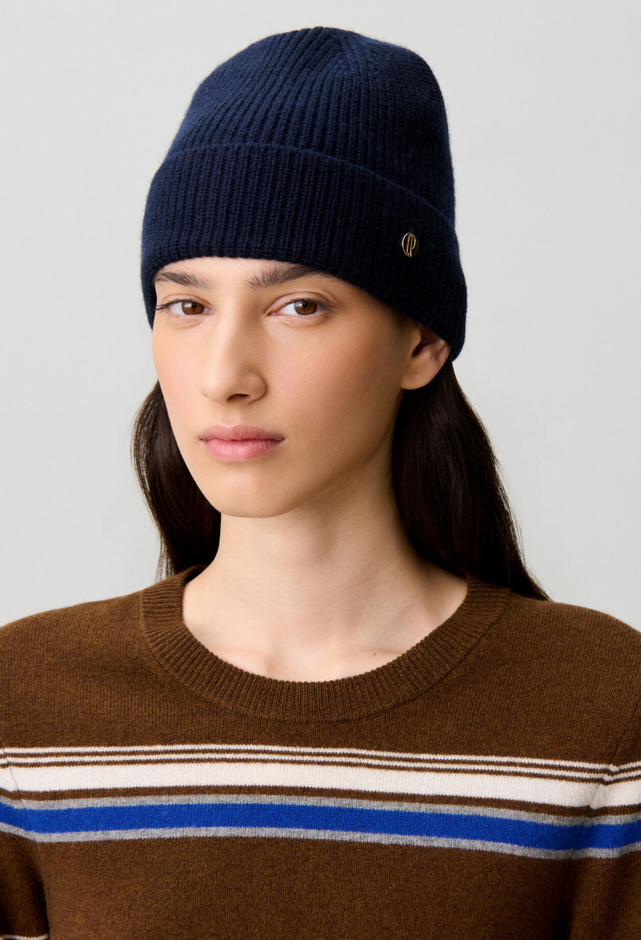 Gorro de punto de lana