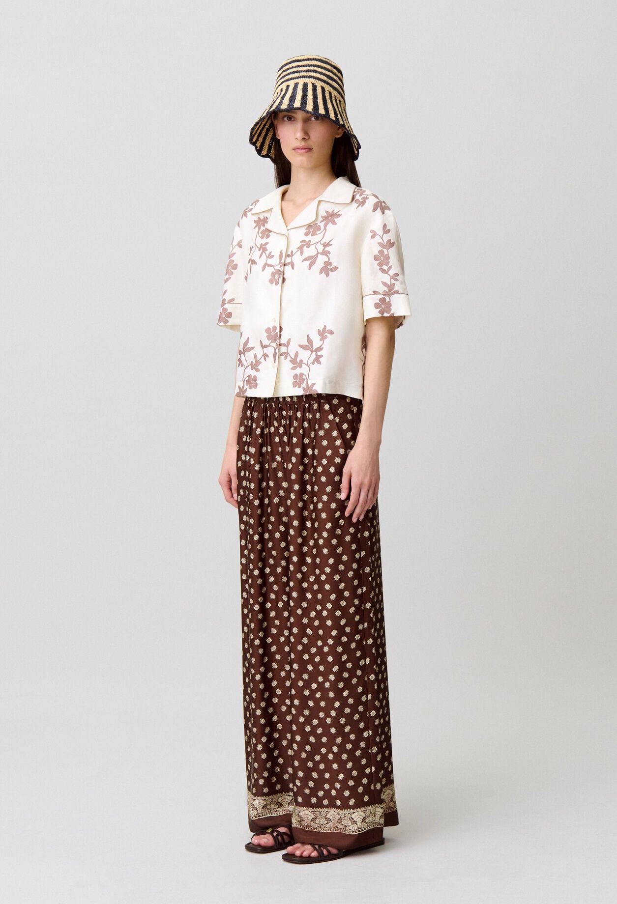 Camisa de flores