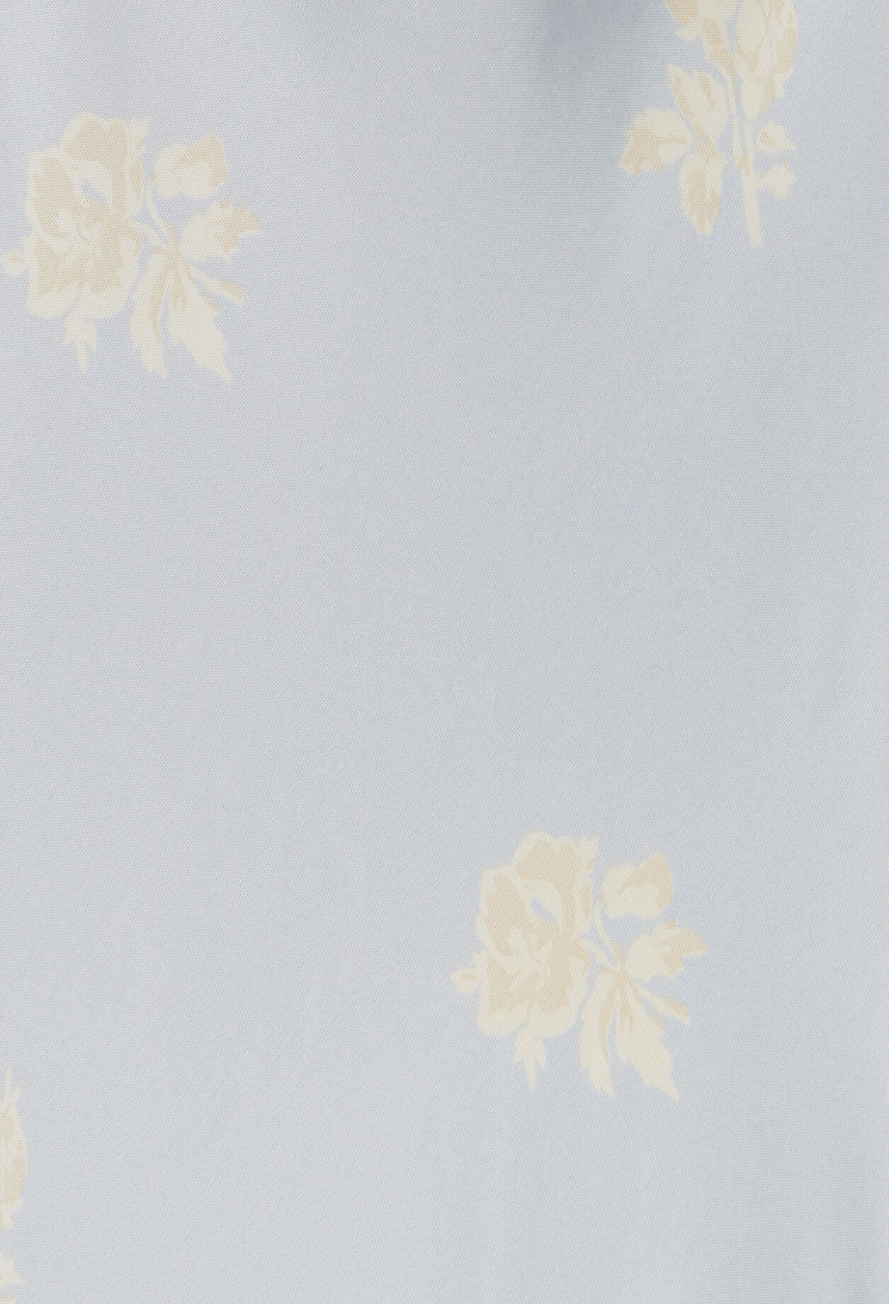 Vestido satinado de flores