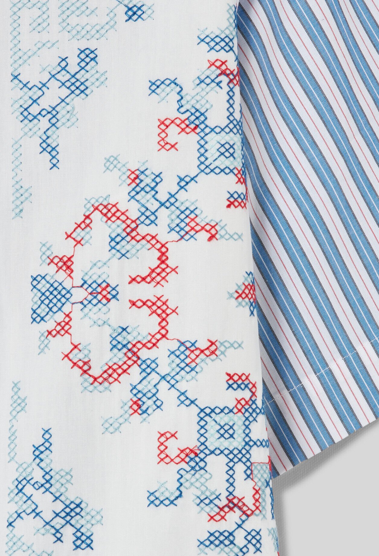 Camisa de algod&oacute;n a rayas