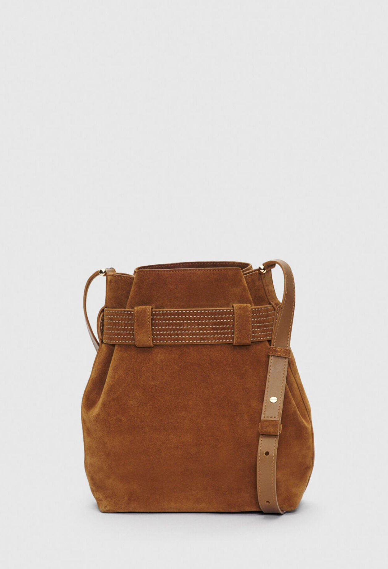 Bolso bombonera de cuero