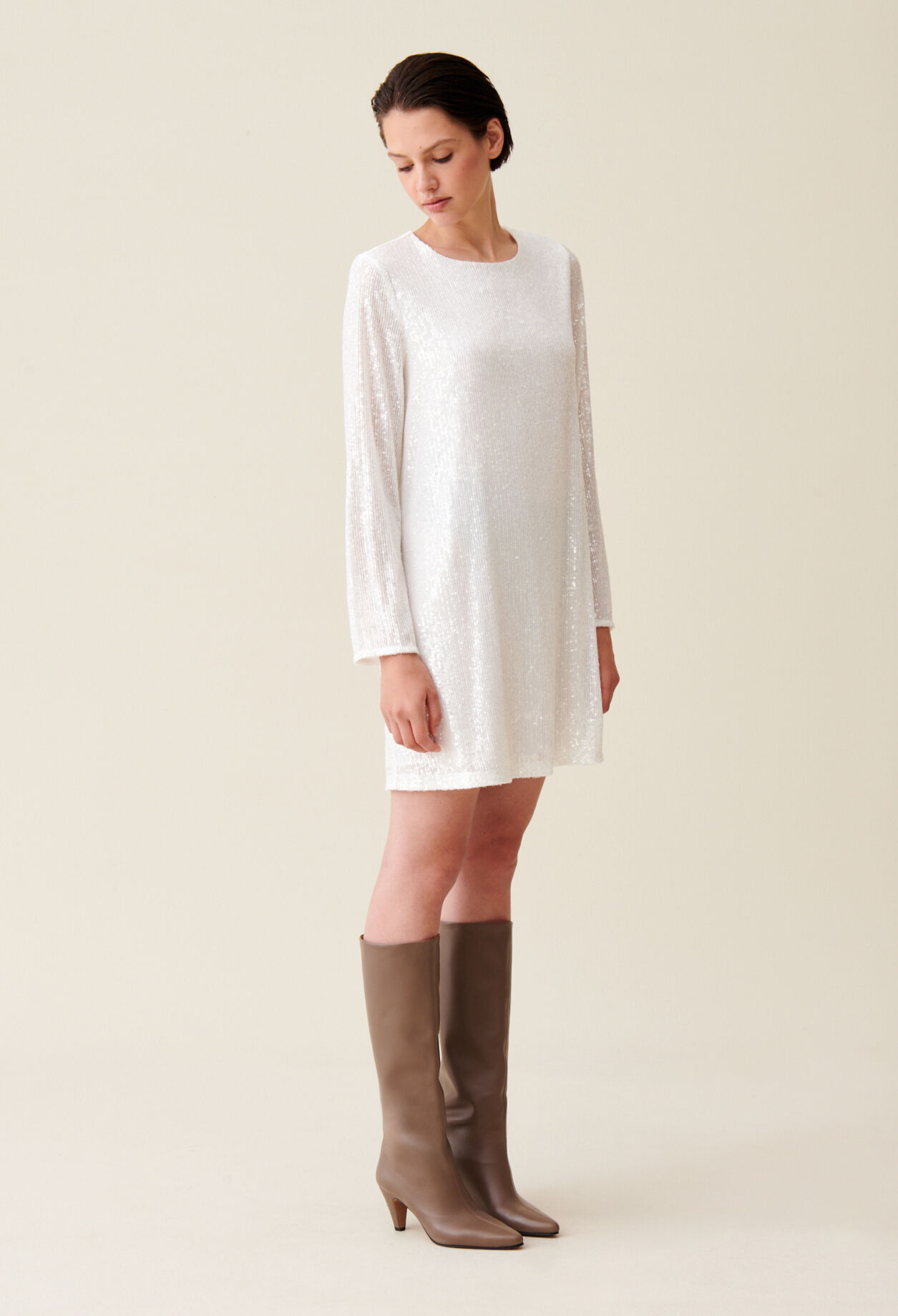 Vestido corto Rififi de lentejuelas