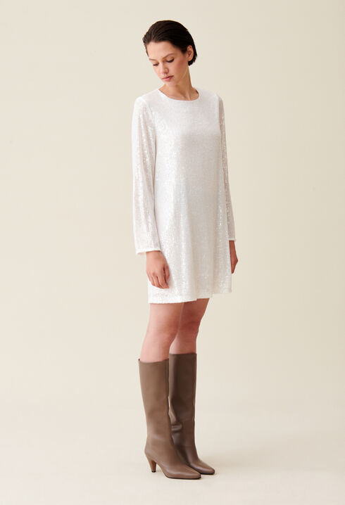 Vestido corto Rififi de lentejuelas