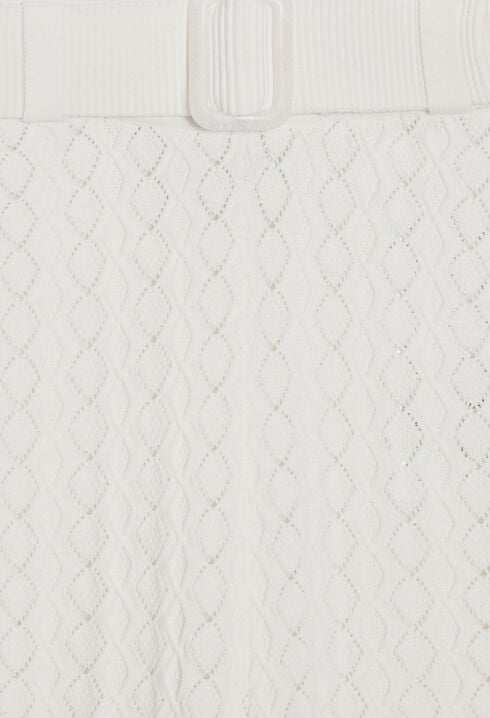 Pantalón de punto crudo